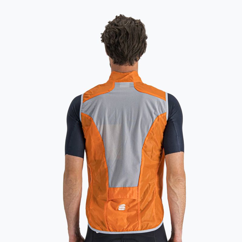 Мъжка колоездачна жилетка Sportful Hot Pack Easylight orange 1102027.850 2