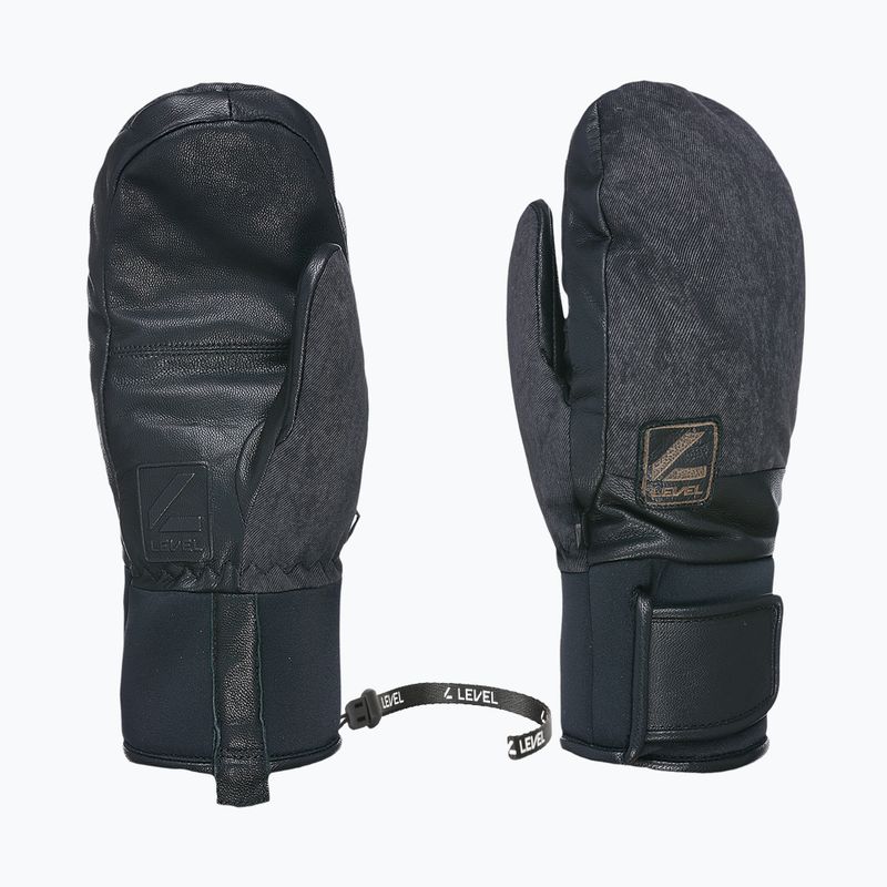 Детски ръкавици за сноуборд Level Rover Mitt black/grey