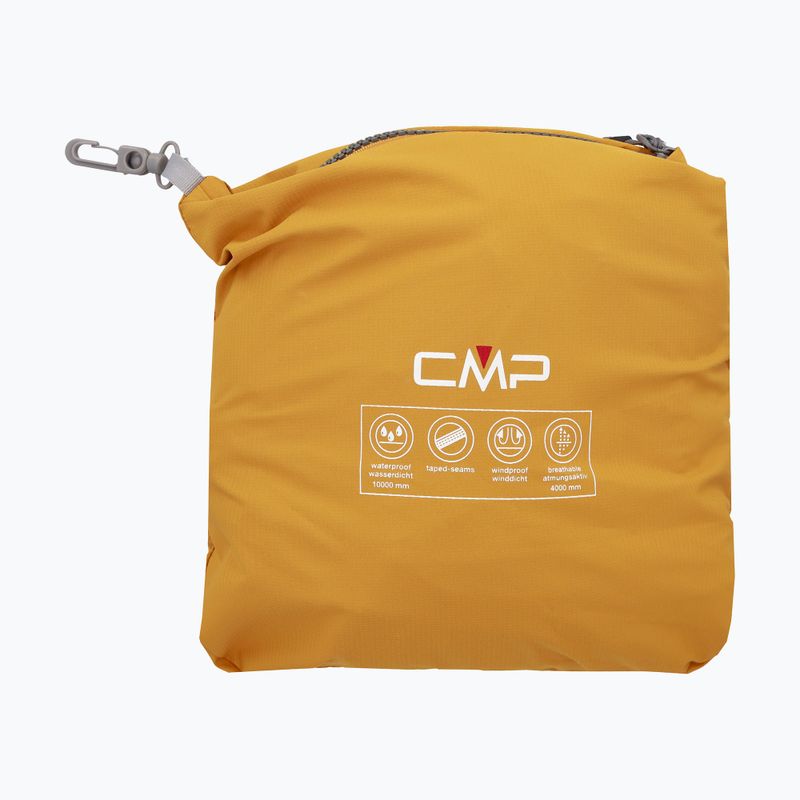 Мъжко яке за дъжд CMP 39X7367 Snaps Hood curcuma 4