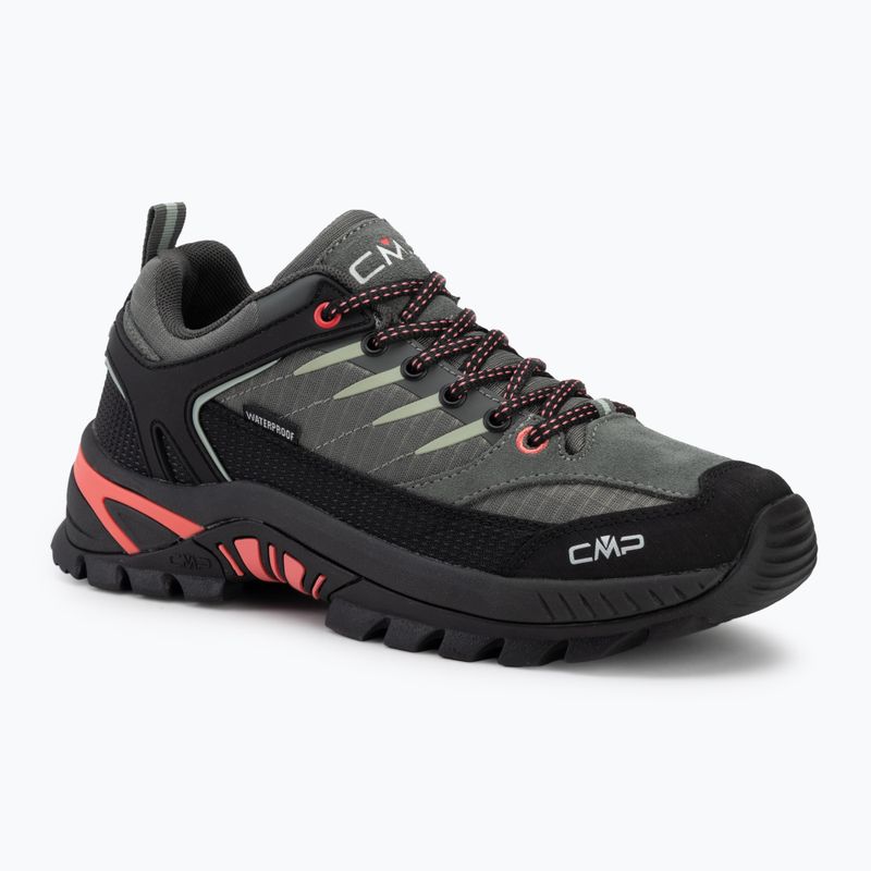 Дамски трекинг обувки CMP Rigel 2.0 Low Waterproof avocado/coral