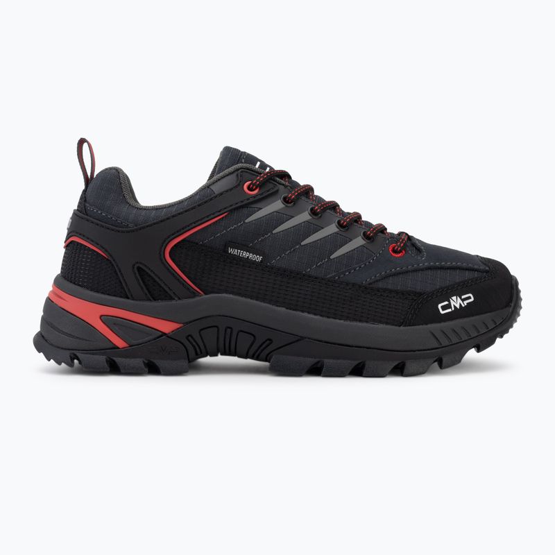 Мъжки туристически обувки CMP Rigel 2.0 Low Waterproof titanio/ferrari 2