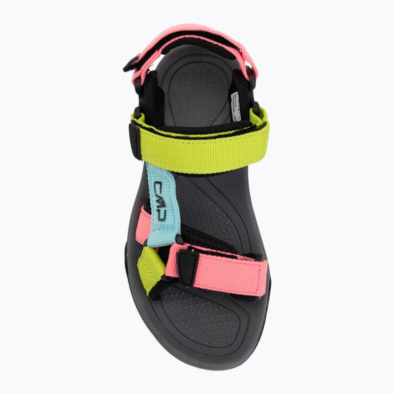 Детски сандали CMP Hamal lagoon/pink fluo/acido 5