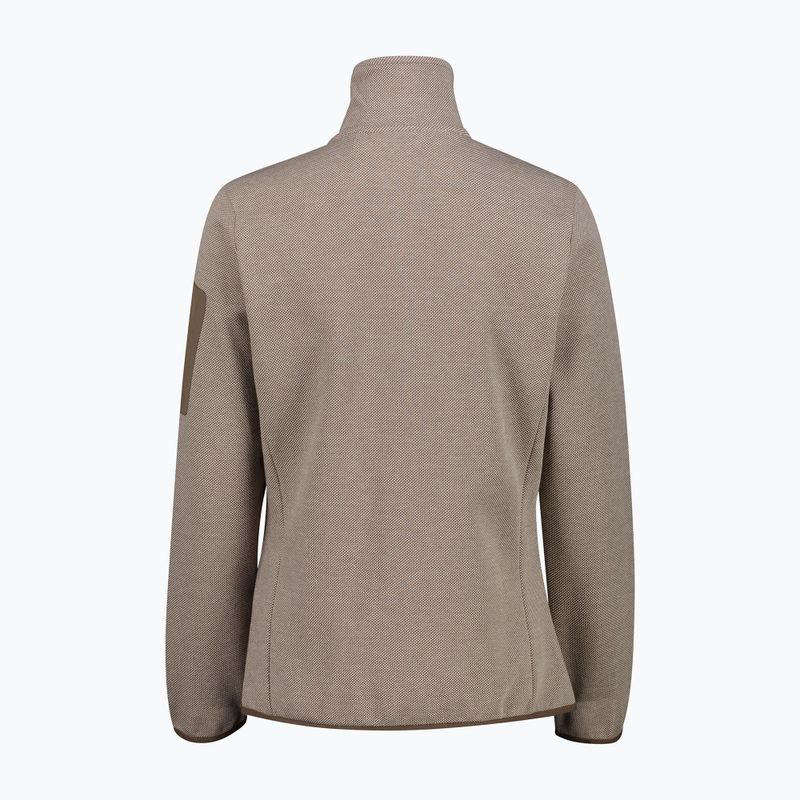Дамски суитшърт CMP 34H6386 toffee/cream 2