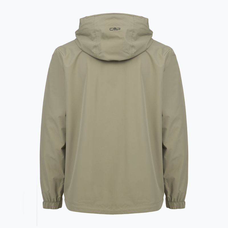 Мъжко яке за дъжд CMP 39X7367 Snaps Hood sage 2