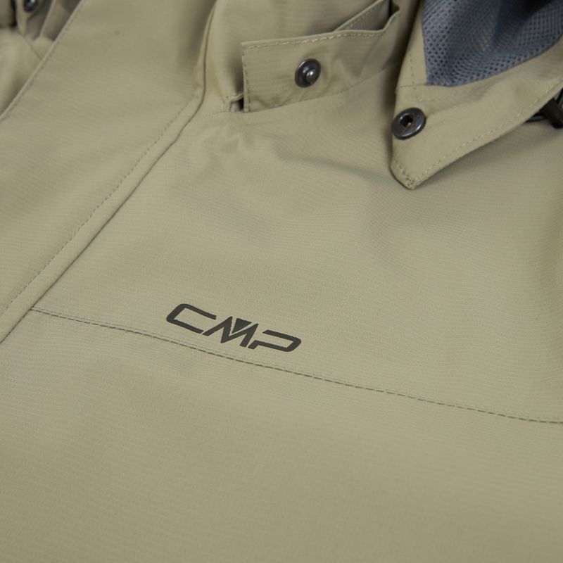 Мъжко яке за дъжд CMP 39X7367 Snaps Hood sage 3