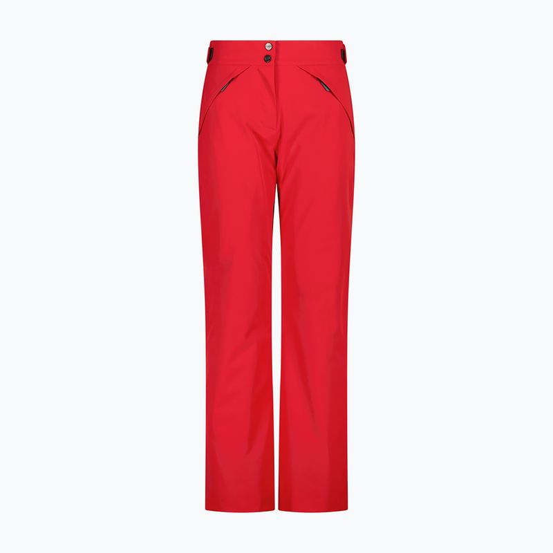 Дамски скиорски панталони CMP 36W0166 red