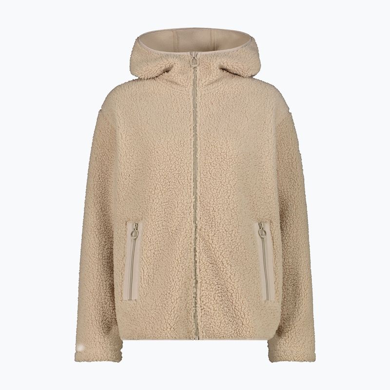 Дамско палто CMP 36P2916 Long Teddy kaki