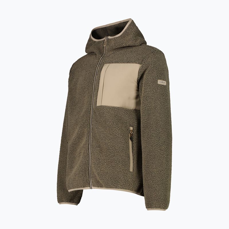 Мъжко ватирано палто CMP 36K2247 Fix Hood Parka teak mel 3
