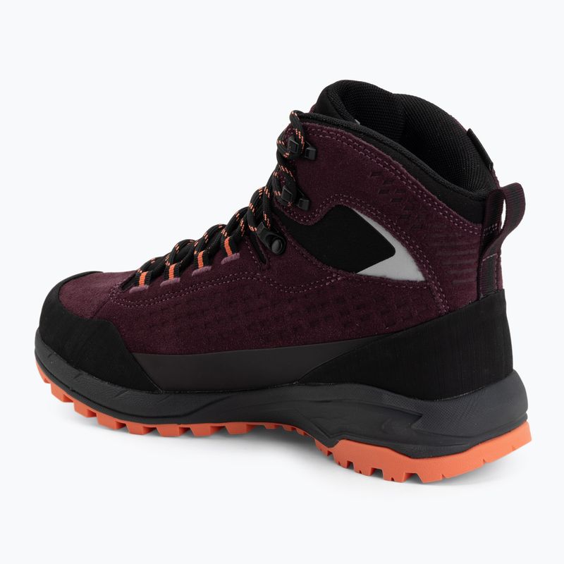 Дамски обувки за трекинг CMP Vertyx Mid Waterproof blackberry/marigold 3