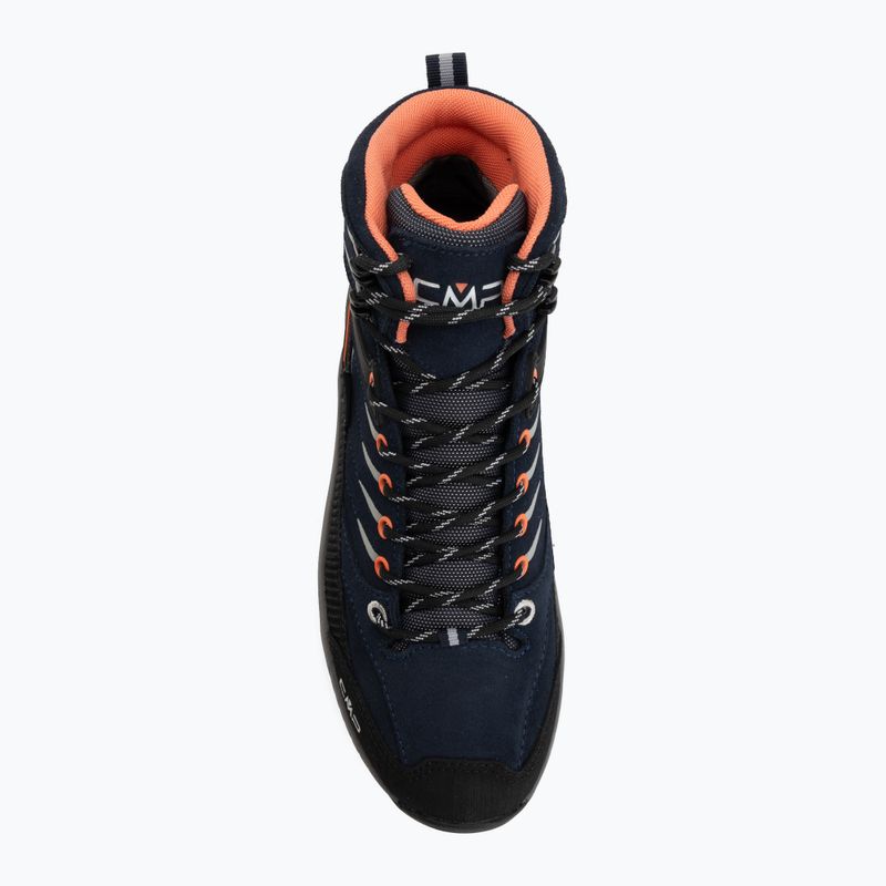 Дамски обувки за трекинг CMP Rigel 2.0 Mid Waterproof b.blue/ghiaccio/marigold 5