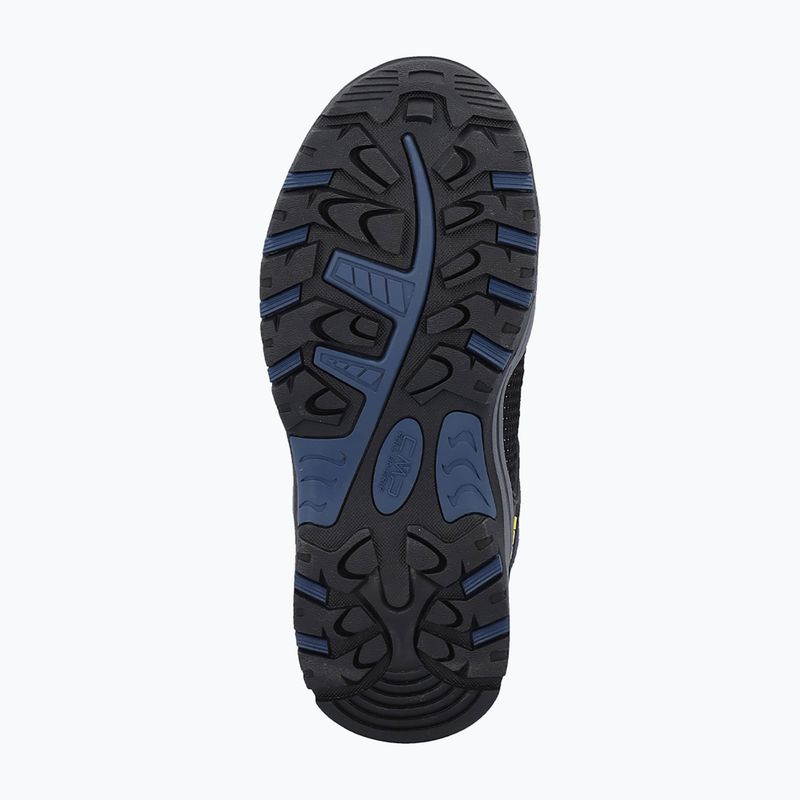 Детски обувки за трекинг CMP Kiruna Mid Fitgo Fleece Wp blue ink/yellow 3