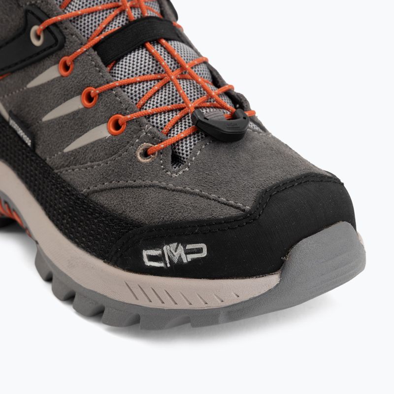 Детски обувки за трекинг CMP Rigel 2.0 Mid Waterproof grey/brick 7