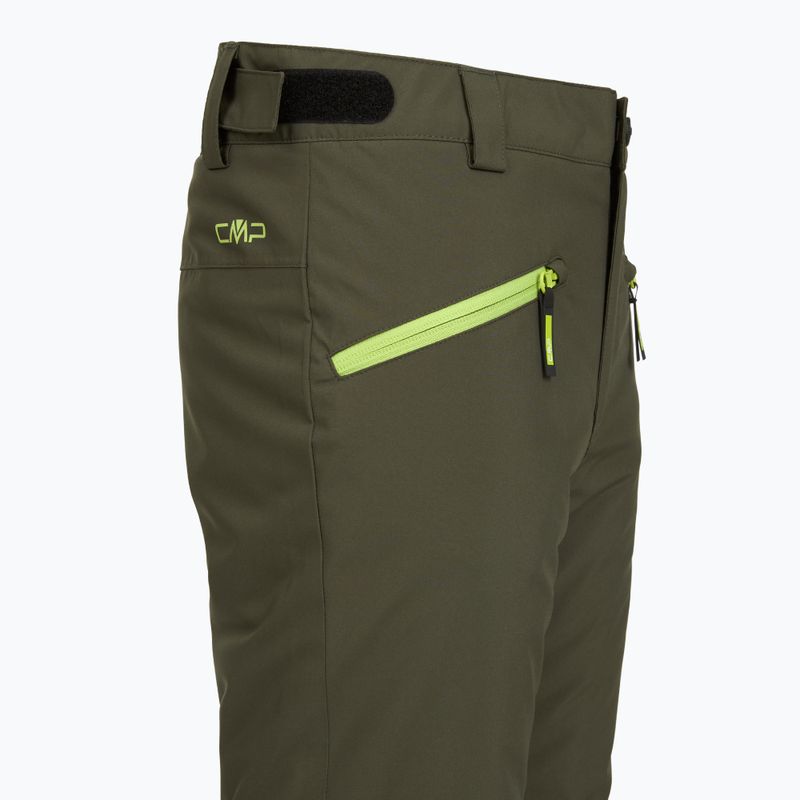 Детски скиорски панталони CMP 32W0504 olive/jungle 3