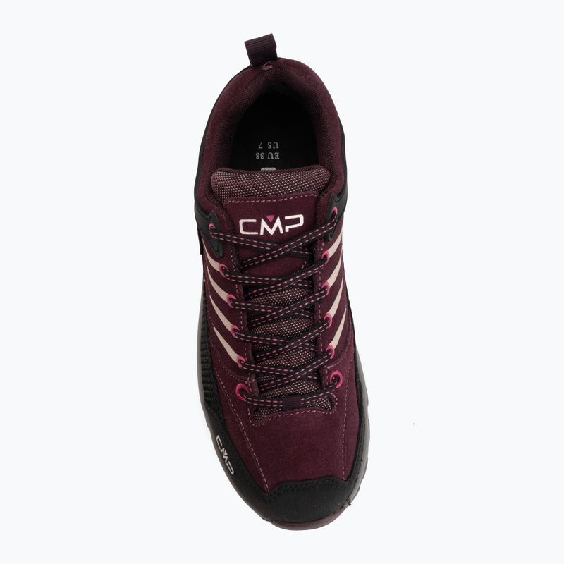 Детски обувки за трекинг CMP Rigel 2.0 Low Waterproof black berry/amaranto 5