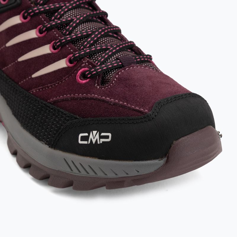 Детски обувки за трекинг CMP Rigel 2.0 Low Waterproof black berry/amaranto 7
