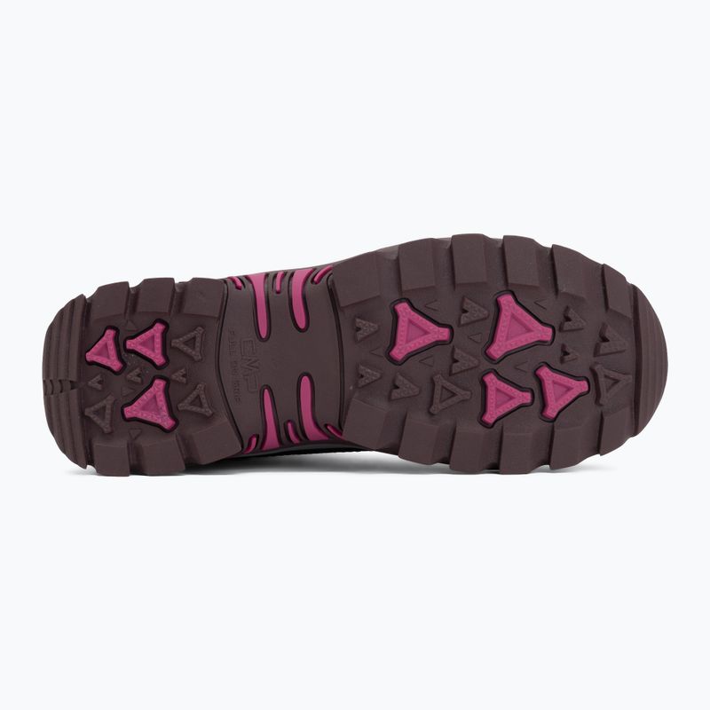 Детски обувки за трекинг CMP Rigel 2.0 Mid Waterproof black berry/amaranto 4