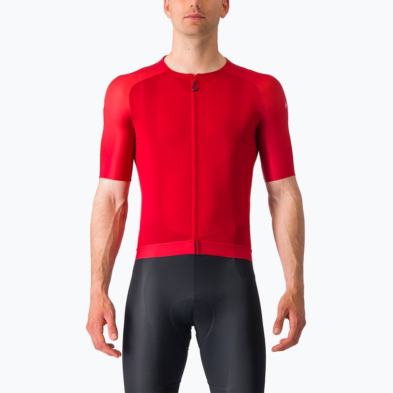 Мъжка колоездачна тениска Castelli Aero Race 7.0 rich red 4