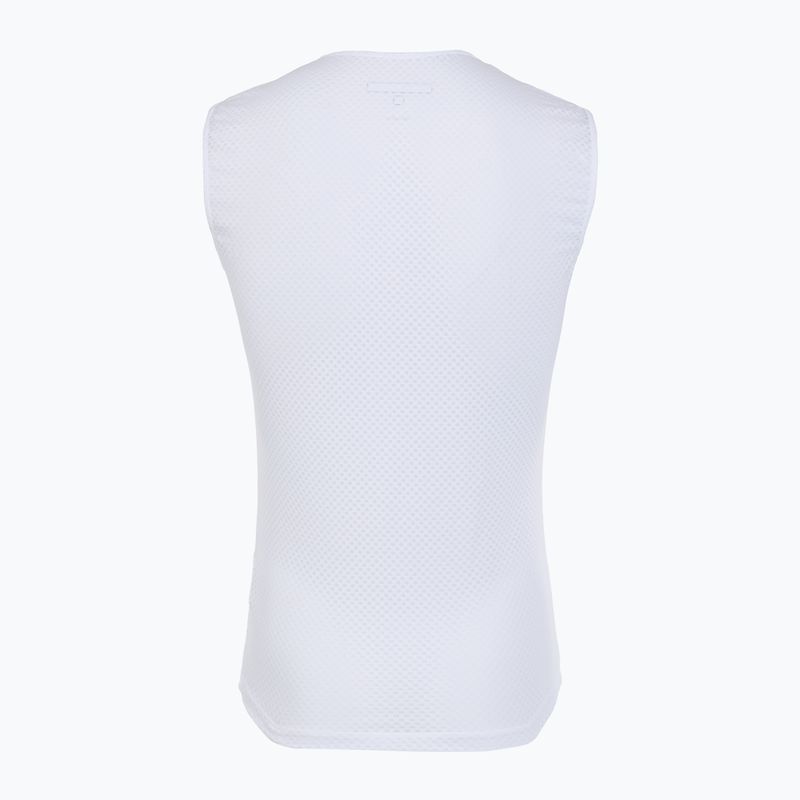 Мъжко колоездачно трико Castelli Pro Mesh 2.0 без ръкави бяло 2