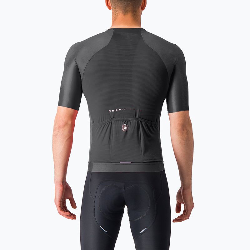 Мъжка колоездачна тениска Castelli Aero Race 7.0 light black 2