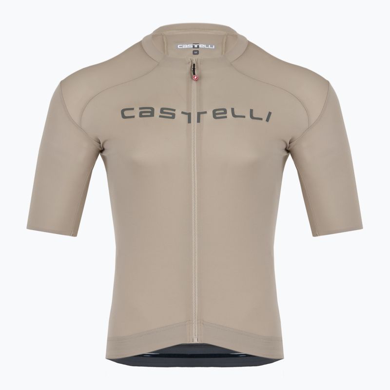 Мъжки велосипеден анцуг Castelli Prologo Lite clay / gunmetal grey