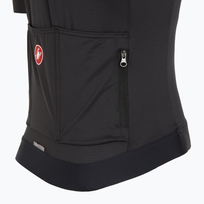 Дамско колоездачно трико Castelli Espresso light black 4