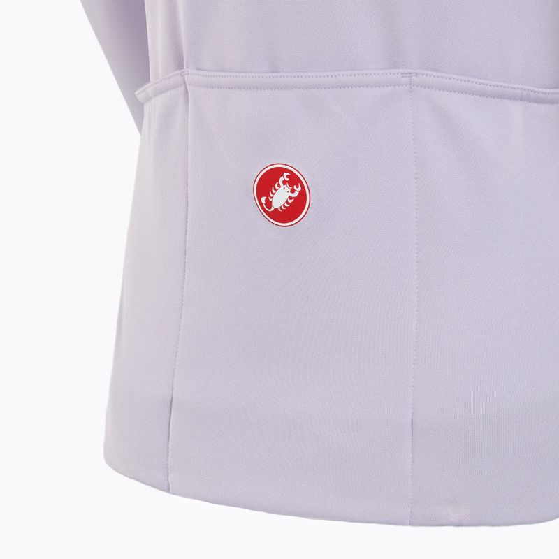 Дамски суитшърт за колоездене Castelli Sinergia 2 Jersey FZ W purple mist/purple dew 4