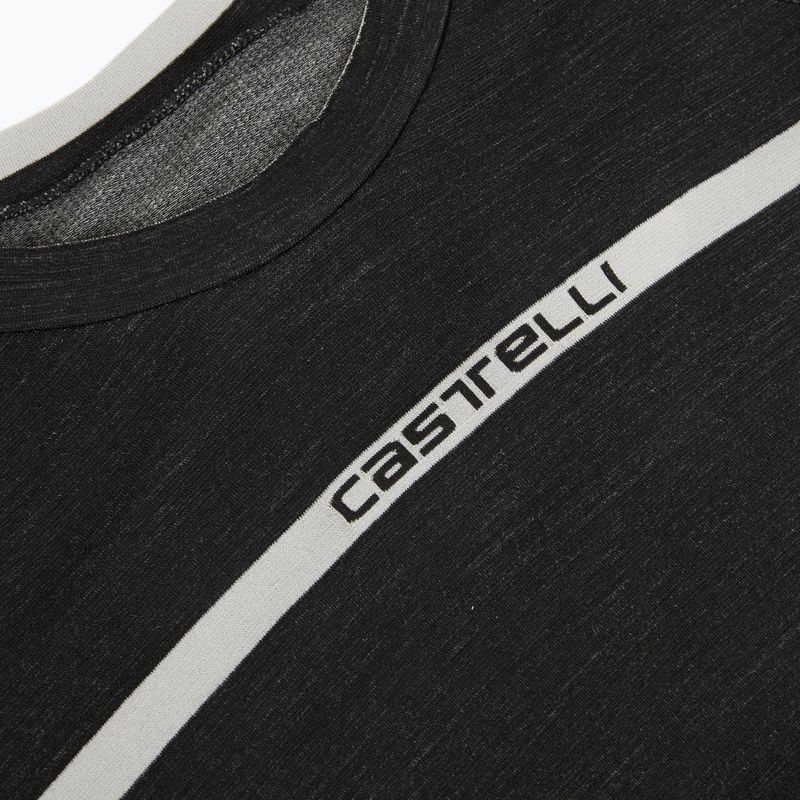 Мъжка велосипедна блуза с дълъг ръкав Castelli Merino Seamless Baselayer black 3
