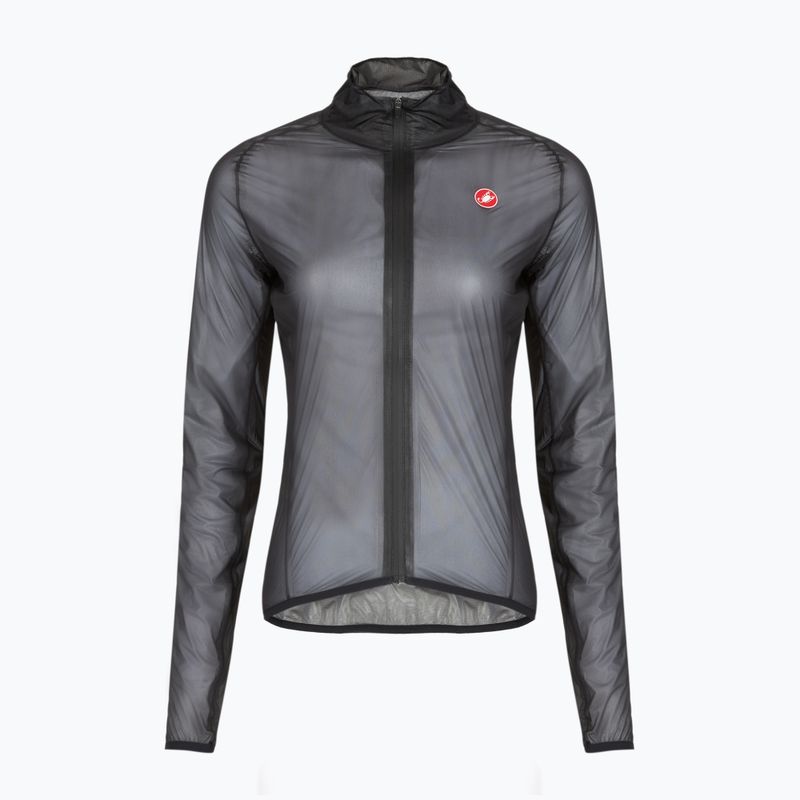 Дамско яке за колоездене Castelli Squall Shell W light black/silver grey