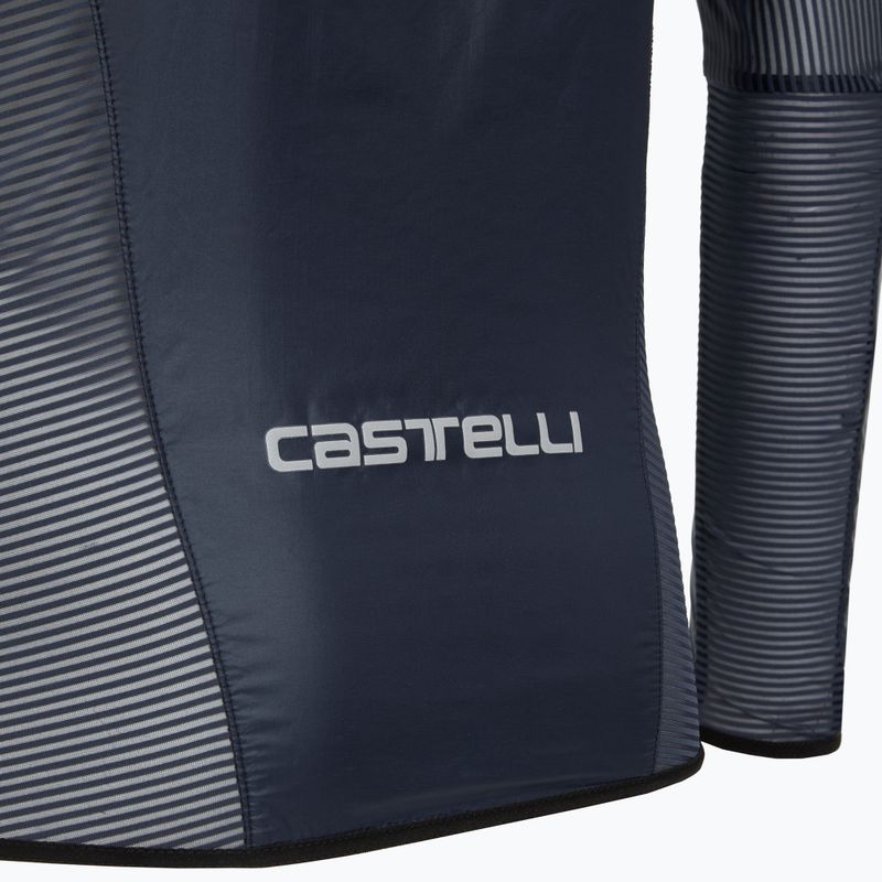Мъжко колоездачно яке Castelli Aria Shell belgian blue 4