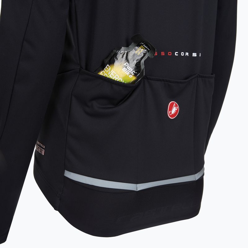 Мъжко яке за колоездене Castelli Perfetto Air light black 4