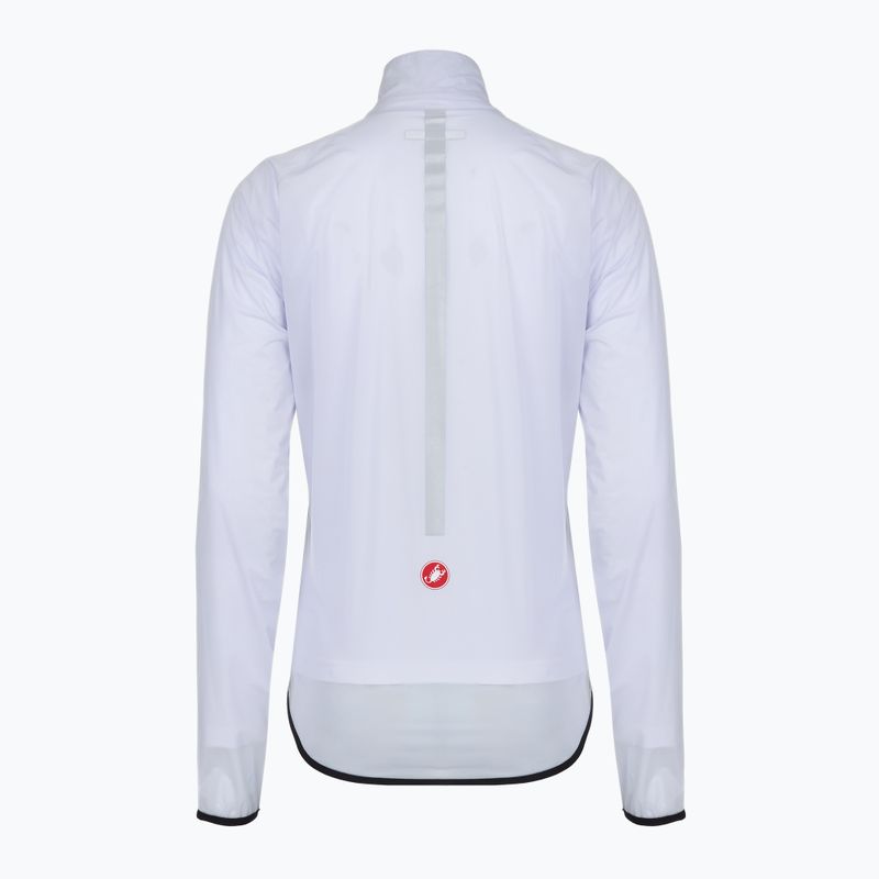 Мъжко яке за колоездене Castelli Squall Shell silver grey/black 2