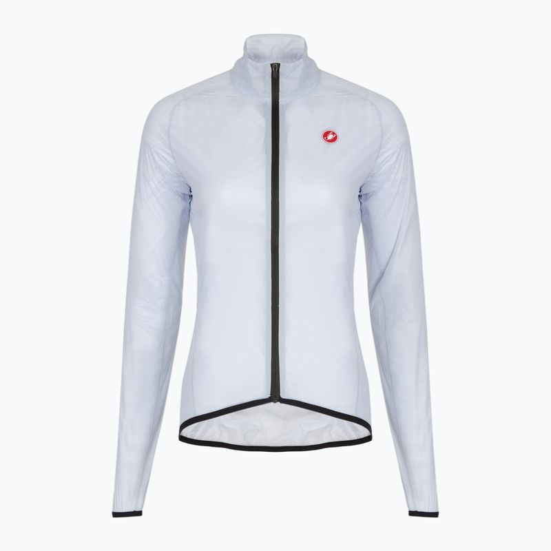 Дамско яке за колоездене Castelli Squall Shell W silver grey/black