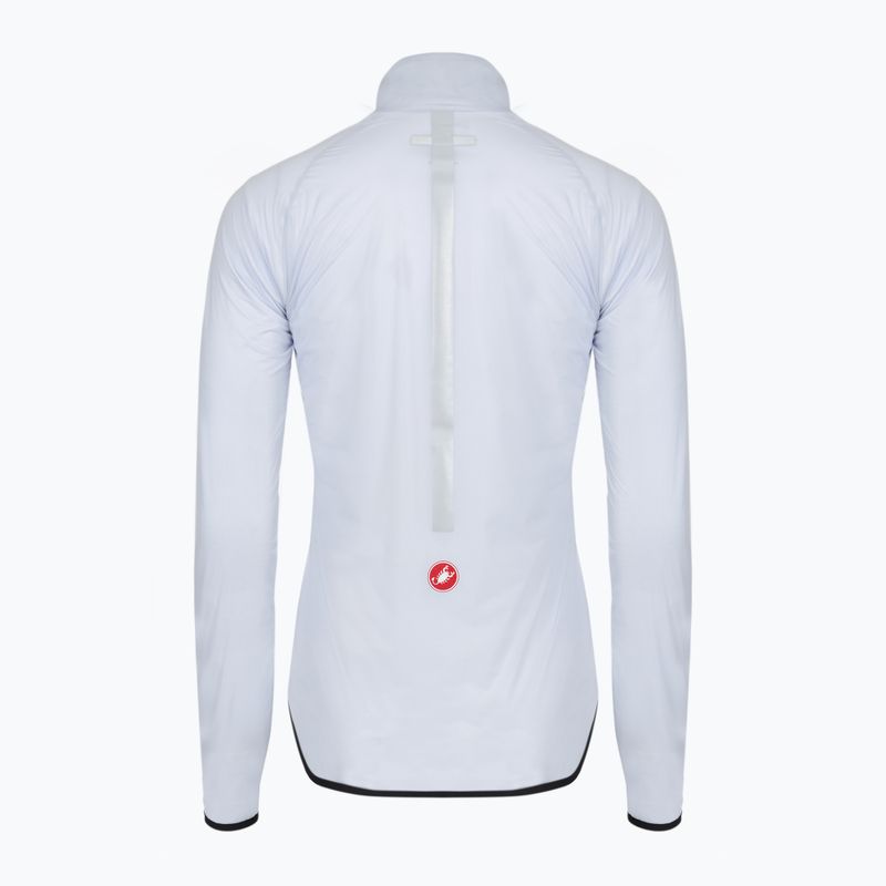 Дамско яке за колоездене Castelli Squall Shell W silver grey/black 2