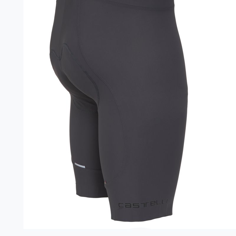 Мъжки къси панталони за колоездене Castelli Espresso smoky gray 4