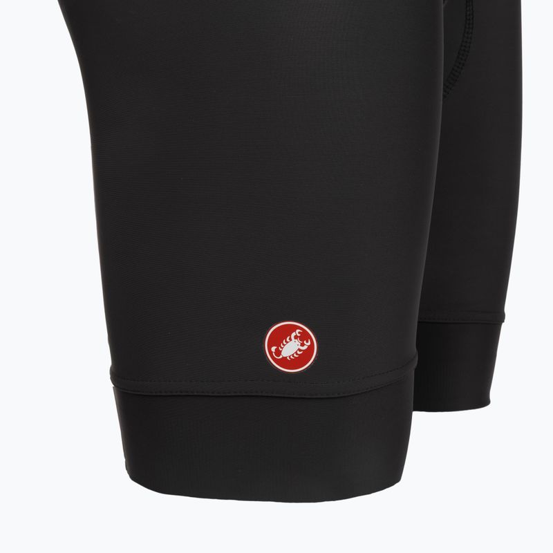 Дамски шорти за колоездене Castelli Prima 2 DT W dark grey/pool blue 3