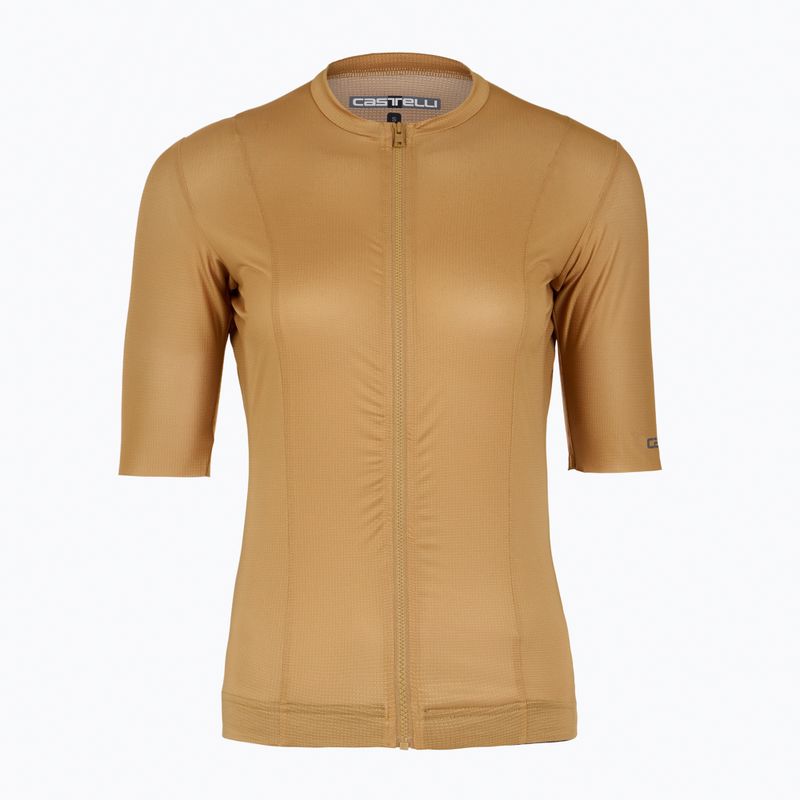 Дамско колоездачно трико Castelli Unlimited toffee