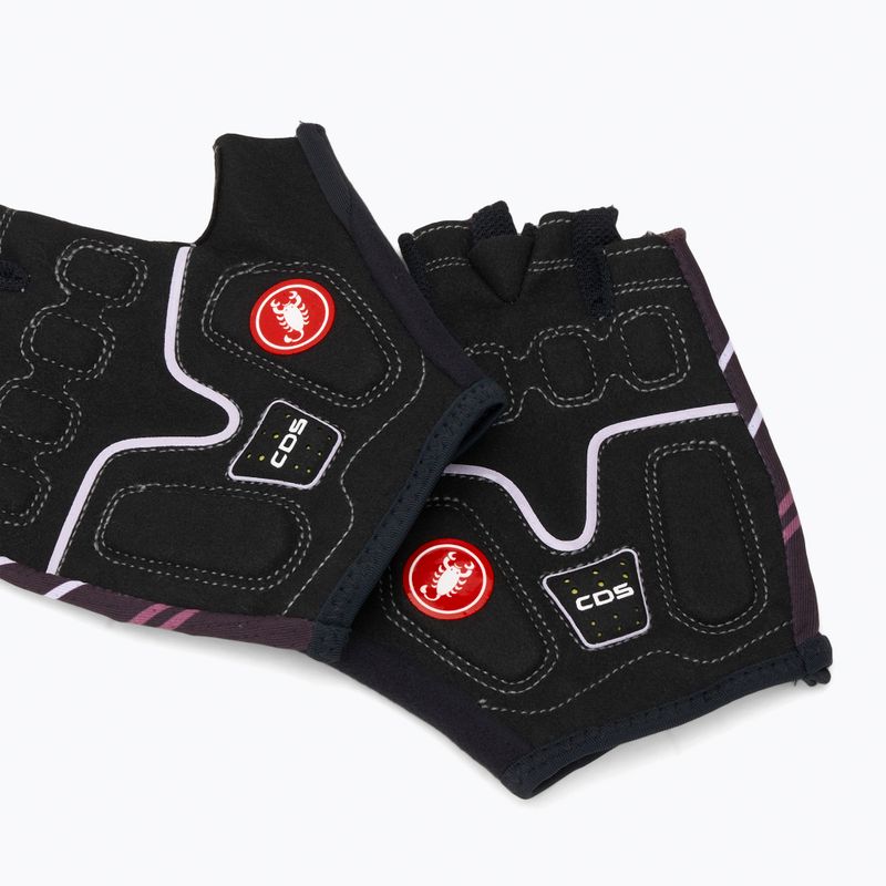 Дамски ръкавици за колоездене Castelli Dolcissima 2 Dark night shade/deep purple/purple mist 6
