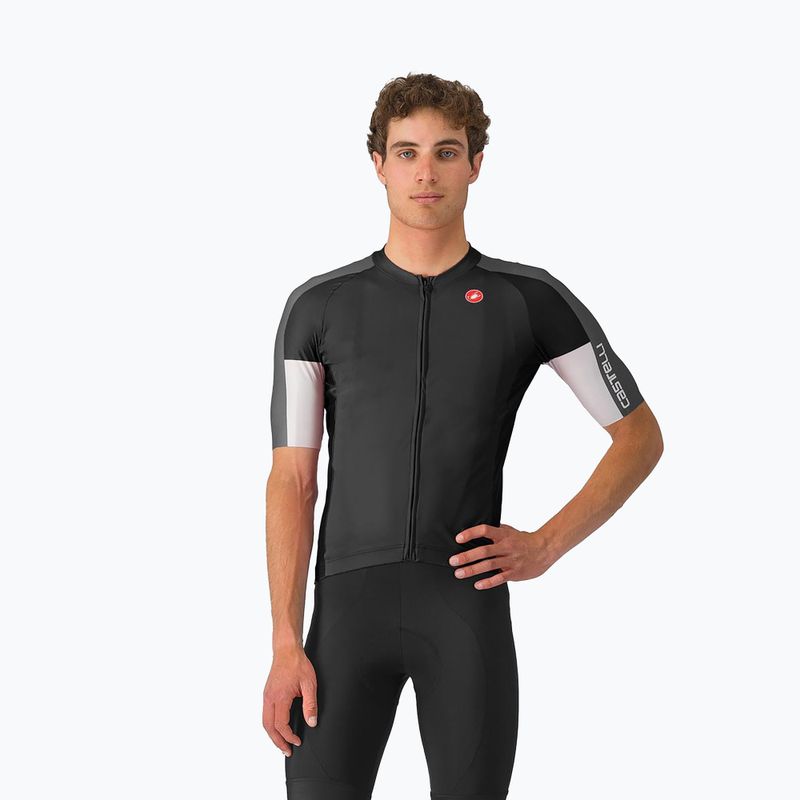 Мъжко колоездачно трико Castelli Entrata 6 light black/dark grey/smoky grey