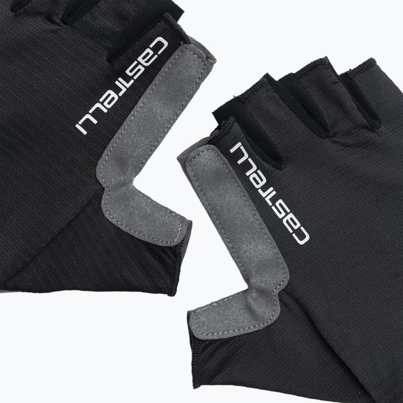 Мъжки ръкавици за колоездене Castelli Espresso light black 4