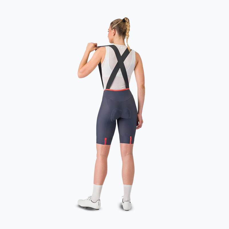 Дамски шорти за колоездене Castelli Prima 2 DT W twillight blue/hibiscus 2
