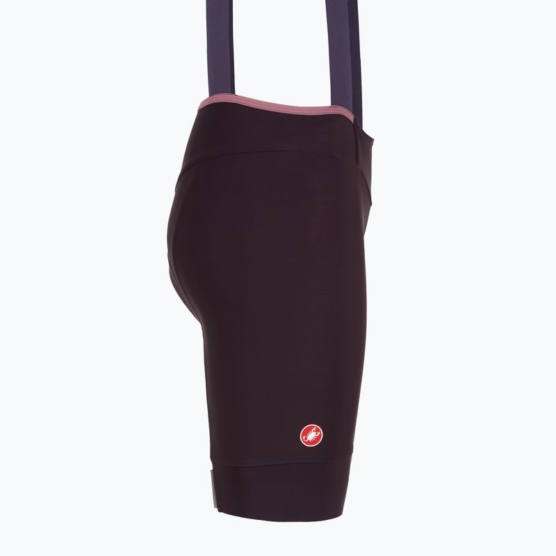 Дамски къси панталони за колоездене Castelli Prima 2 DT dark night shade/deep purple 3