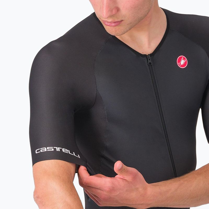 Мъжки костюм за колоездене Castelli Core Tri black 4