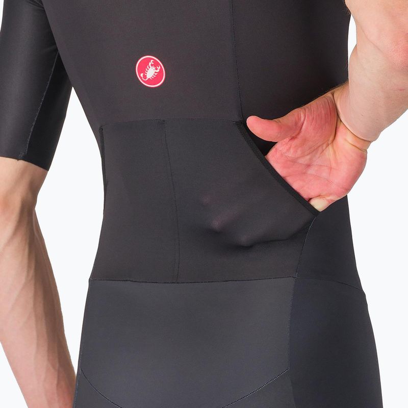 Мъжки костюм за колоездене Castelli Core Tri black 5