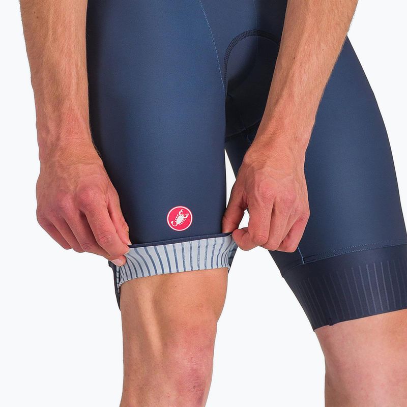 Мъжки костюм за колоездене Castelli Core Tri belgian blue/white 6
