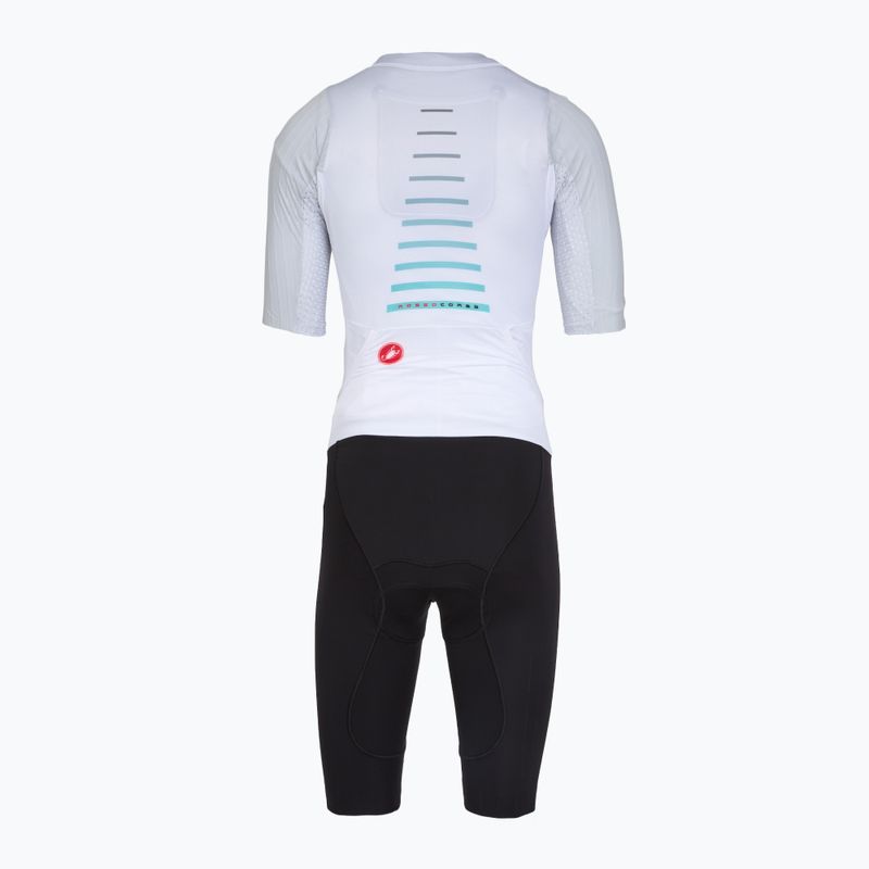 Дамски велосипеден гащеризон Castelli Free Sanremo 3 SS W white/black 2