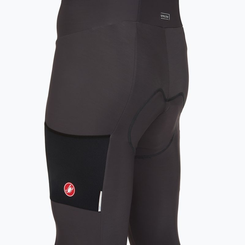 Мъжки панталони за колоездене Castelli Unlimited dark grey 4