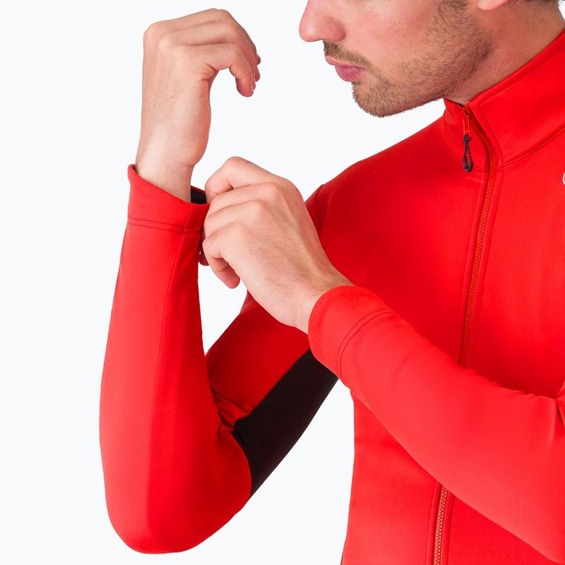Мъжко яке за колоездене Castelli Entrata 2 red/black 5