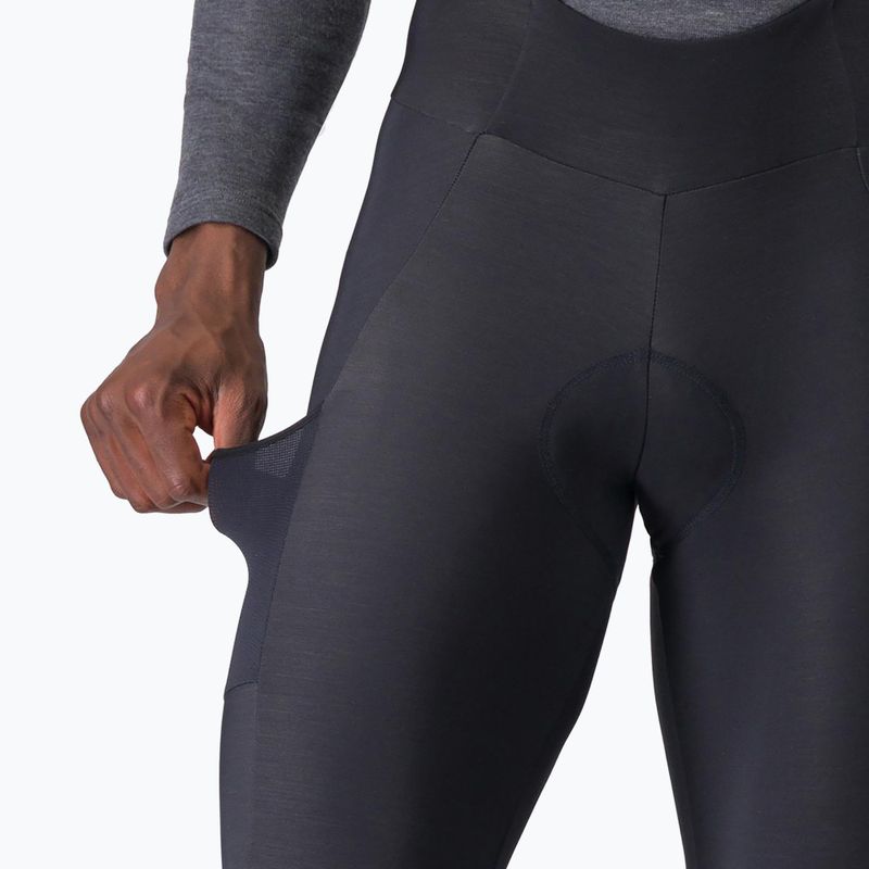 Мъжки колоездачни панталони Castelli Unlimited Bibtight black 5