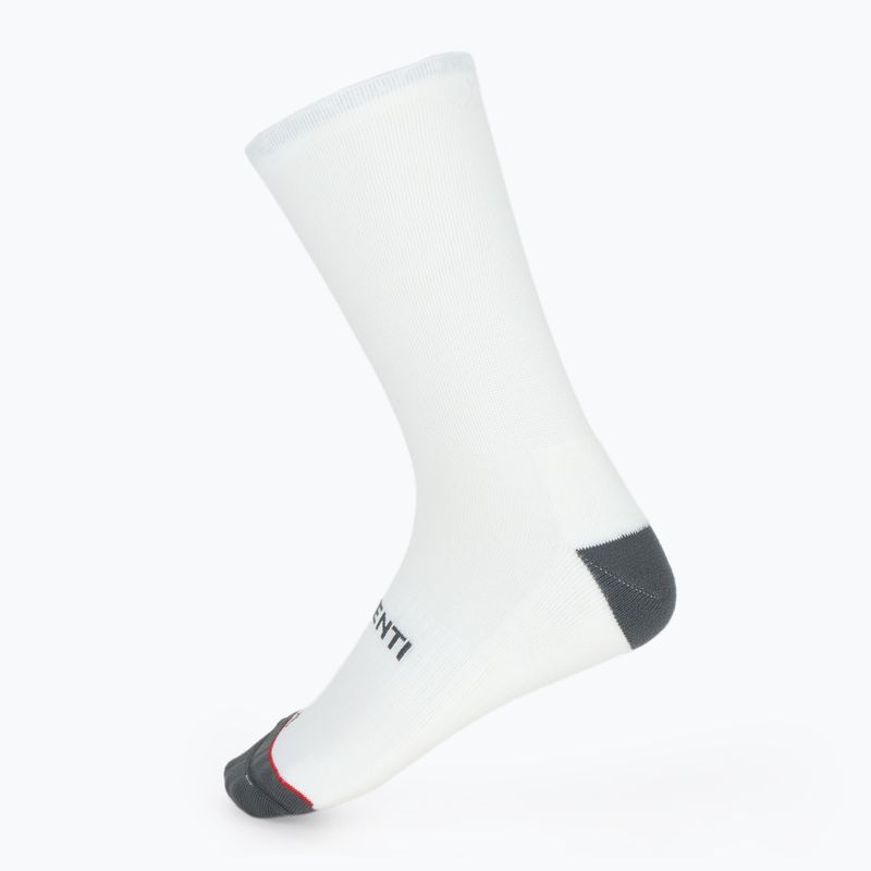 Мъжки чорапи Castelli Venti Soft Merino white 2