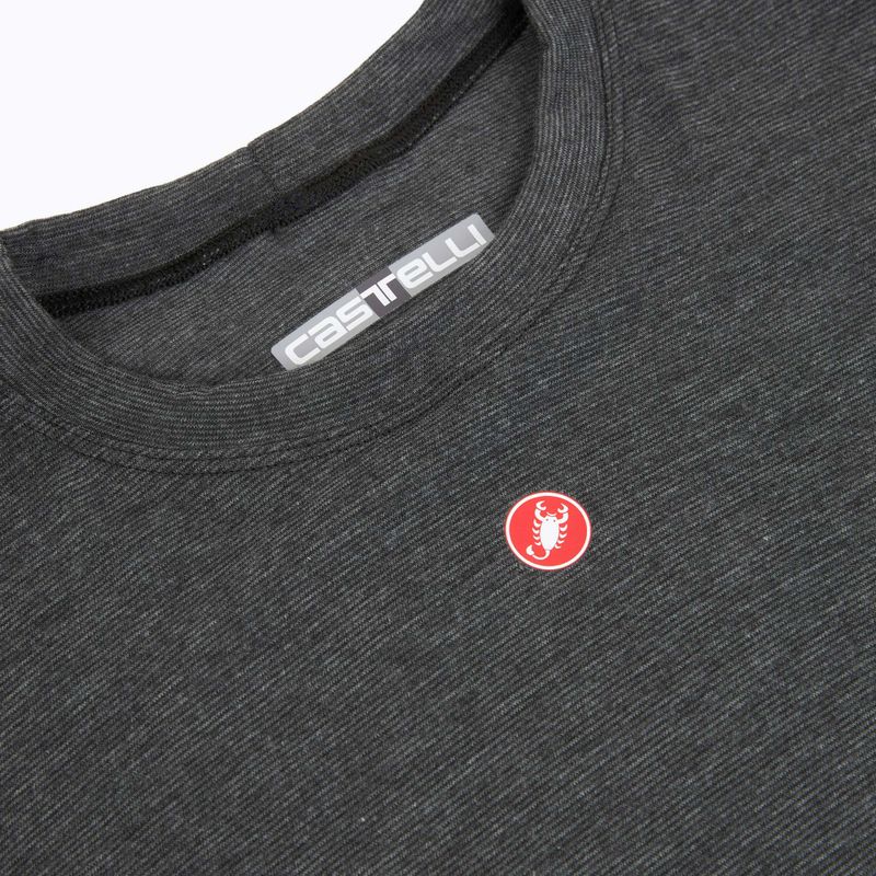 Дамска велосипедна блуза с дълъг ръкав Castelli Medio Base Layer W melange gray 3